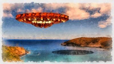 Adventure Photography - Ufo by Esoterica Art Agency