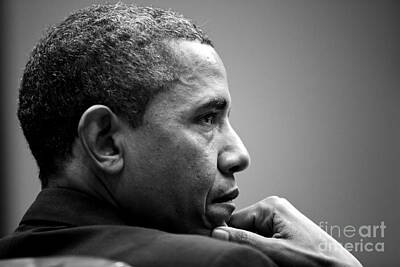 Politicians Rights Managed Images - United States President Barack Obama Royalty-Free Image by Celestial Images