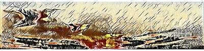 Modigliani - Upon the Turbulent Sea by Paulo Guimaraes