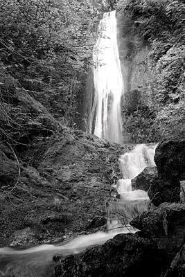 Cultural Textures - Upper Madison Creek Falls V by Nicholas Miller