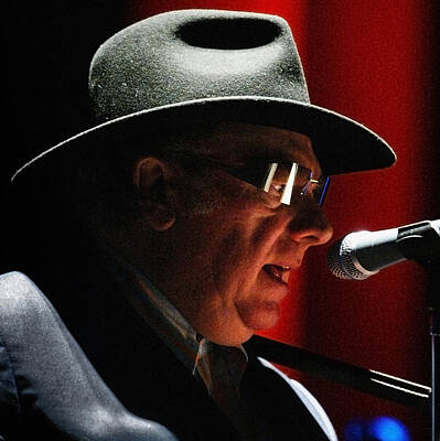 Musicians Photo Rights Managed Images - Van Morrison Royalty-Free Image by Rafa Rivas