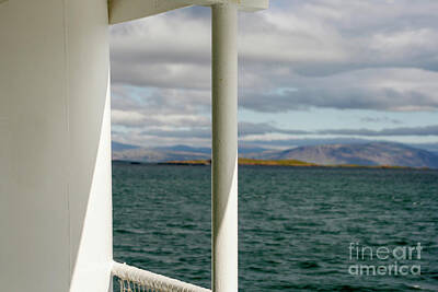 Frog Photography Rights Managed Images - View from a ship Royalty-Free Image by Patricia Hofmeester