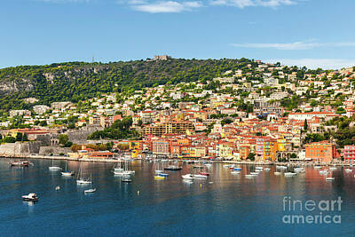 Transportation Royalty-Free and Rights-Managed Images - Villefranche-sur-Mer by Elena Elisseeva