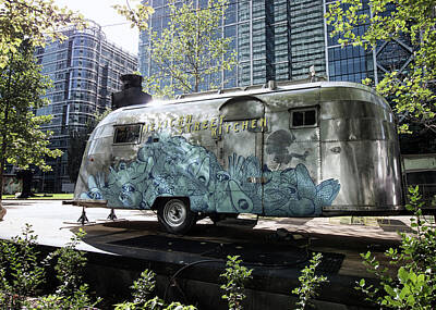 Food And Beverage Photos - Vintage Airstream by Martin Newman