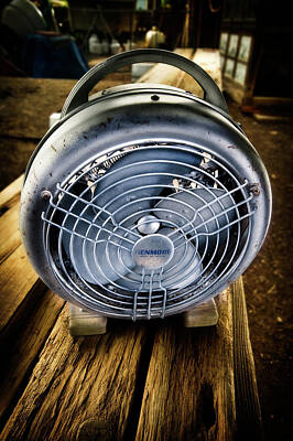 Everett Collection - Vintage Electric Heater with Fan by YoPedro