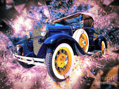 Modern Man Classic London - Vintage Explosion II by Jack Torcello
