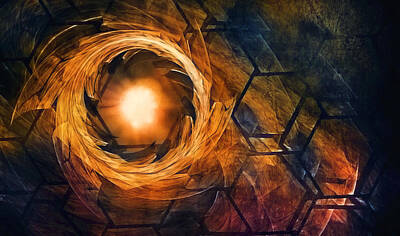 Royalty-Free and Rights-Managed Images - Vortex of Fire by Scott Norris