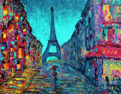 Recently Sold - Abstract Landscape Royalty Free Images - Paris contrasts Royalty-Free Image by Denys Kuvaiev