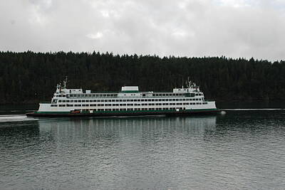 Say What Rights Managed Images - Washington State Ferry  Royalty-Free Image by Carol Eliassen