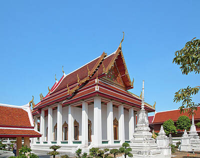 Dandelions Rights Managed Images - Wat Nang Ratchaworawihan Phra Wihan DTHB0882 Royalty-Free Image by Gerry Gantt