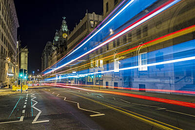When Life Gives You Lemons - Water Street Bus Lights by Paul Madden