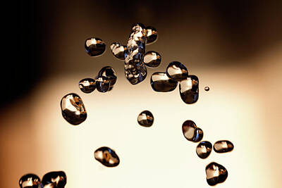 Rico Besserdich Royalty-Free and Rights-Managed Images - Waterdrops I by Rico Besserdich