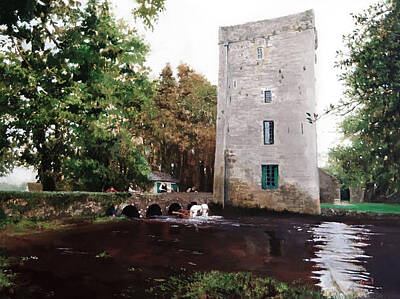 Ethereal - Watering the Horses, Ireland by Martin Driscoll Irish Art