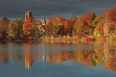 Autumn Harvest - Wellesley College by Juergen Roth