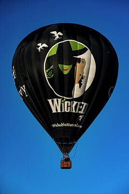 Black And White Rock And Roll Photographs - Wicked Balloon by Pablo Rosales