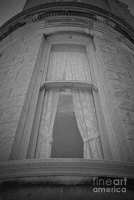 Cargo Boats Rights Managed Images - Window of Mount Vernon Place Royalty-Free Image by Jost Houk