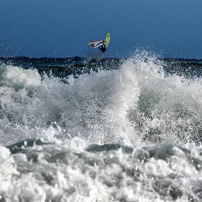 Sports Photos - Windsurfer by Stelios Kleanthous