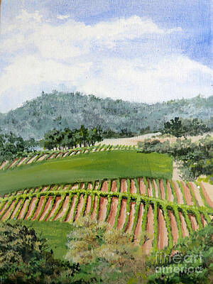 Pop Art - Wine Country by Mary Palmer