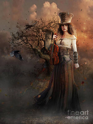 Steampunk Royalty-Free and Rights-Managed Images - Wishing Tree by Shanina Conway