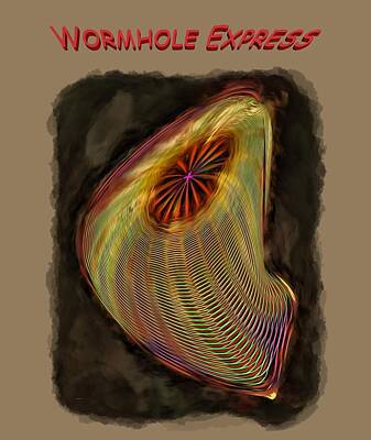 Science Fiction Photos - Wormhole Express by John M Bailey
