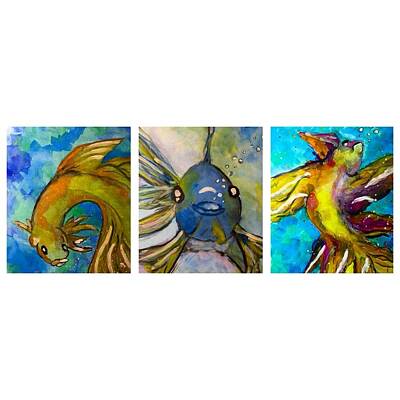 Granger - Yellow Fish, Blue Fish, Wild Fish by Jennifer Whitworth