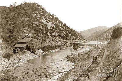 Chocolate Lover - Yosemite Valley Railroad At the mine E. A. Cohen photo Sept. 7 1907 by Monterey County Historical Society