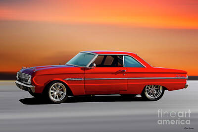 Spiral Staircases - 1963 Ford Falcon Futura by Dave Koontz