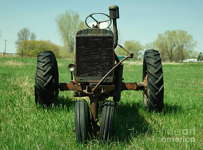 Vintage Ford - An old tractor by Jeff Swan