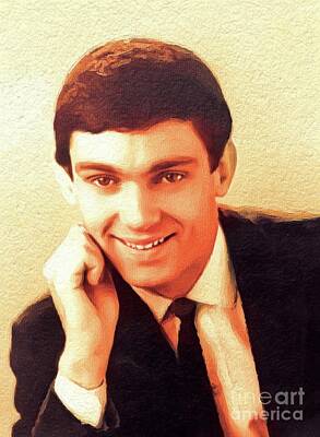 Rock And Roll Rights Managed Images - Gene Pitney, Music Legend Royalty-Free Image by Esoterica Art Agency