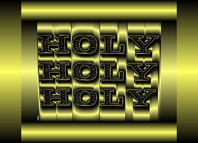 Af Vogue - Holy Holy Holy by Mary Russell