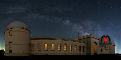 Traditional Bells Rights Managed Images - Lick Observatory Milky Way Royalty-Free Image by Mike Gifford