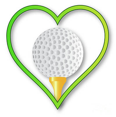 Sports Rights Managed Images - Love Golf Royalty-Free Image by Bigalbaloo Stock