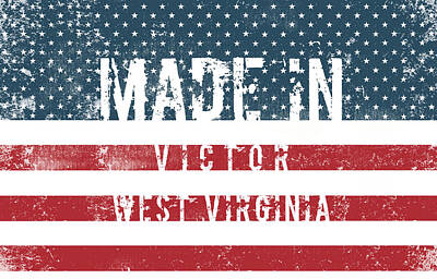 Vintage Tees - Made in Victor, West Virginia by TintoDesigns
