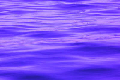 Royalty-Free and Rights-Managed Images - Purple Water Abstract 6818 by Brian Knott Photography