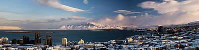 War Ships And Watercraft Posters Rights Managed Images - Reykjavik Royalty-Free Image by Robert Grac