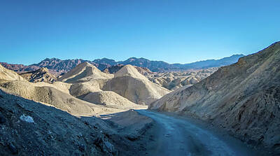 Anne Geddes - Driving Around Death Valley National Park In California by Alex Grichenko