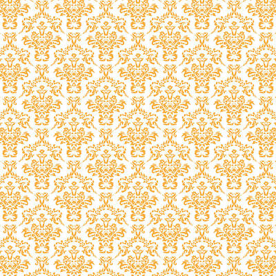 Wine Glass Royalty Free Images - Ornamental Flower and Vines Pattern Royalty-Free Image by Jared Davies