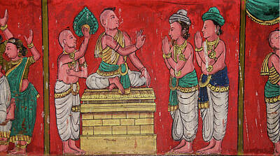 Fantasy Ryan Barger - Sri Meenakshi Temple Art Museum by Carol Ailles