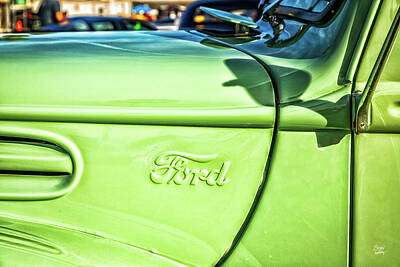 Remembering Karl Lagerfeld - 1946 Ford Pickup Truck by Gestalt Imagery