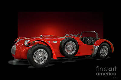 Mans Best Friend Rights Managed Images - 1953 Allard J2X Roadster Royalty-Free Image by Dave Koontz