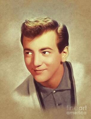 Winslow Homer Royalty Free Images - Bobby Darin, Music Legend Royalty-Free Image by Esoterica Art Agency
