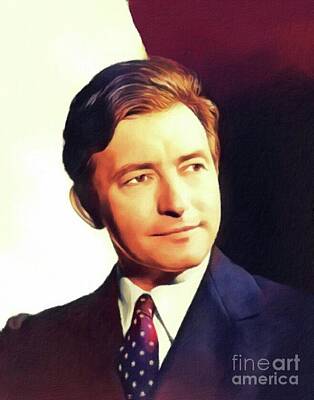 Celebrities Royalty-Free and Rights-Managed Images - Claude Rains, Vintage Actor by Esoterica Art Agency