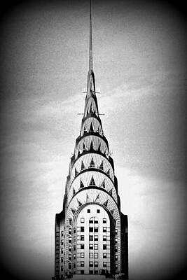 Holiday Cheer Hanukkah - Chrysler Building, NYC Landmark by Elliot Mazur