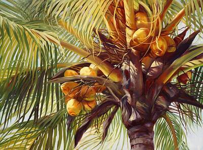Recently Sold - Beach Paintings - A lotta nuts by Laurie Snow Hein