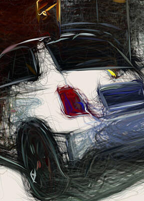 Traditional Bells Rights Managed Images - Abarth 695   22660 Royalty-Free Image by CarsToon Concept