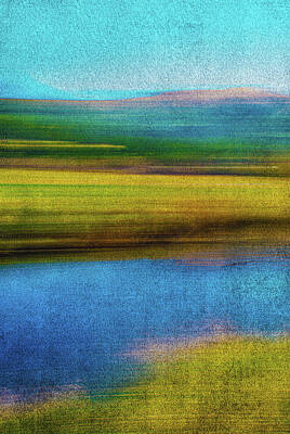 Abstract Landscape Photos - Abstract Landscape1 by Roseanne Jones