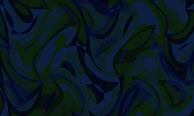 Abstract Royalty-Free and Rights-Managed Images - Abstract Waves Painting 007669 by CarsToon Concept