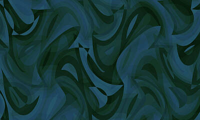 Discover Inventions - Abstract Waves Painting 007974 by CarsToon Concept