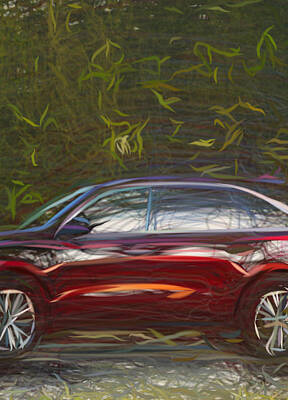 Food And Flowers Still Life - Acura Mdx Suv  11507 by CarsToon Concept