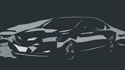 Outerspace Patenets - Acura RLX CN Spec Abstract Design by CarsToon Concept